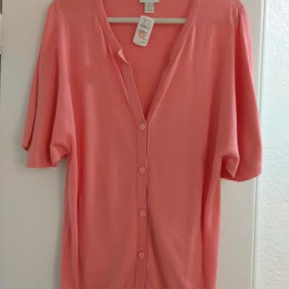 Neiman Marcus Exclusive Long Cotton Top